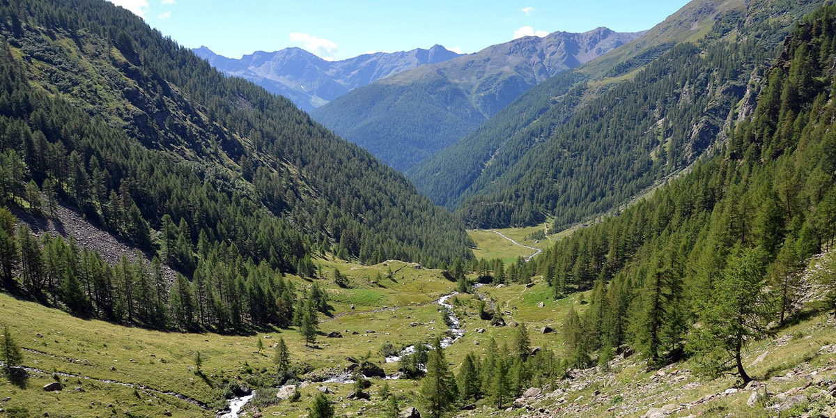 Val di Rabbi, Seitental des Val di Sole Tals, Trentino - Autor: GianoM (bearbeitet)